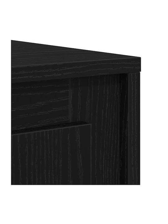 Bufet din Lemn Negru 102x35x55cm