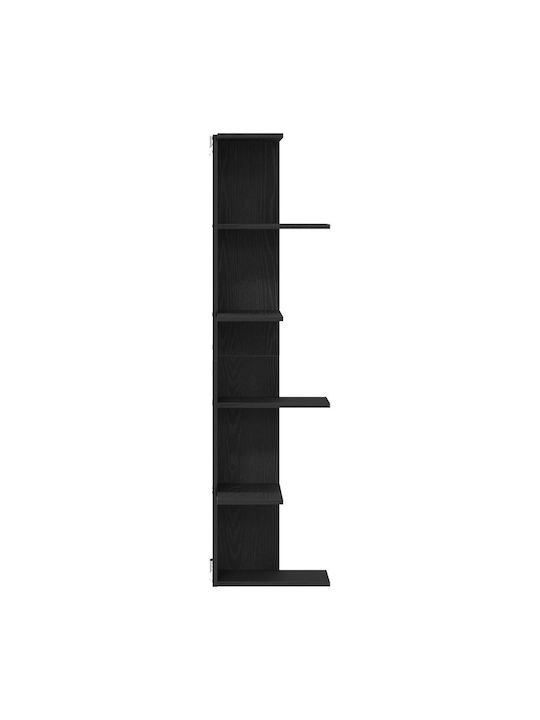 Ъглова Поставка Стенен Black Oak 36.5x36.5x140см.