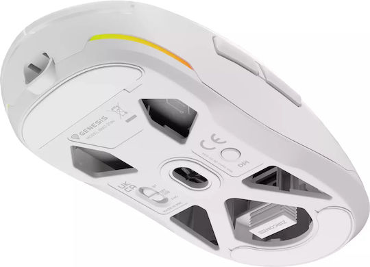 Genesis Zircon 660 Pro Wireless Gaming Mouse 26000 DPI White