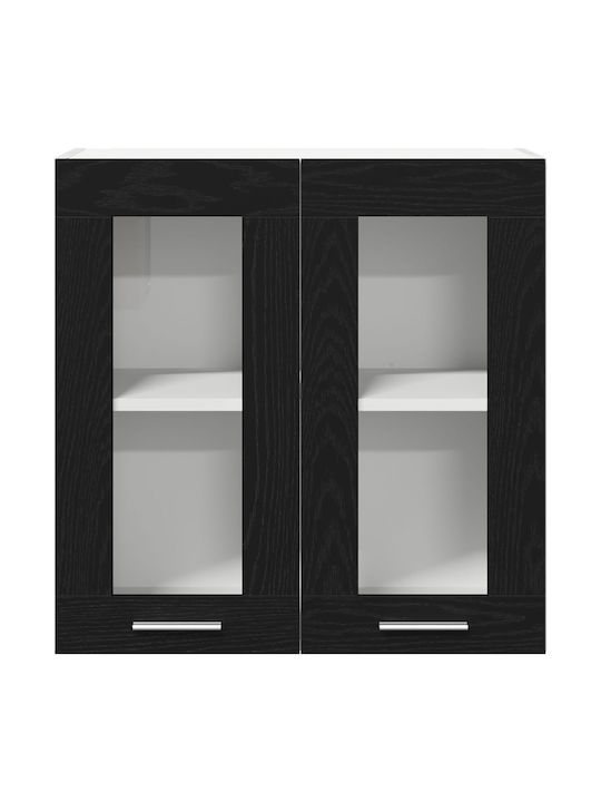 Cabinet Wall Black Oak 60x31x60cm