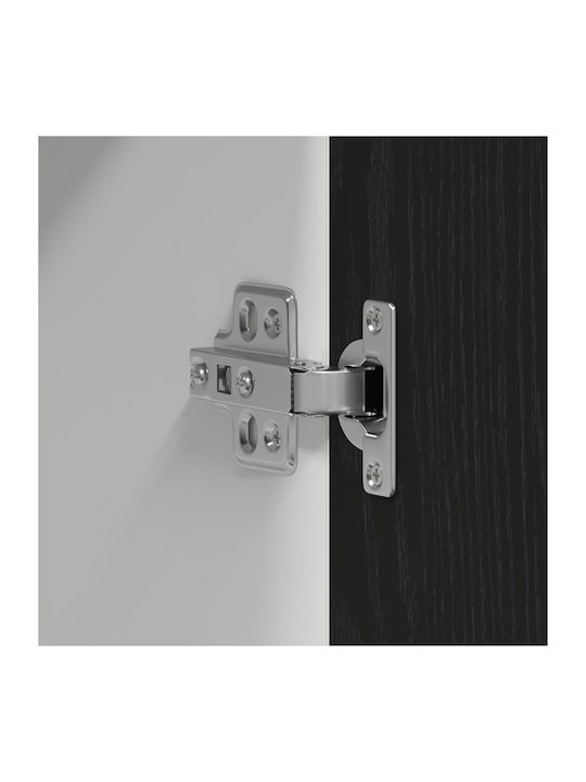 Cabinet Wall Black Oak 60x31x60cm
