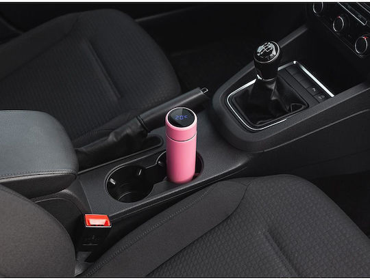 Noveen Tb2116 Termos Afișaj Tactil Led 280ml Roz Mat