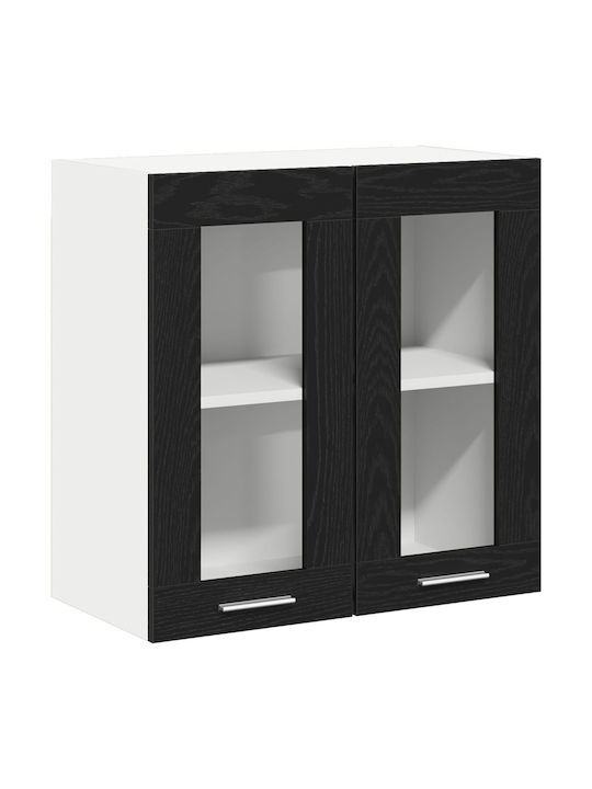 Cabinet Wall Black Oak 60x31x60cm