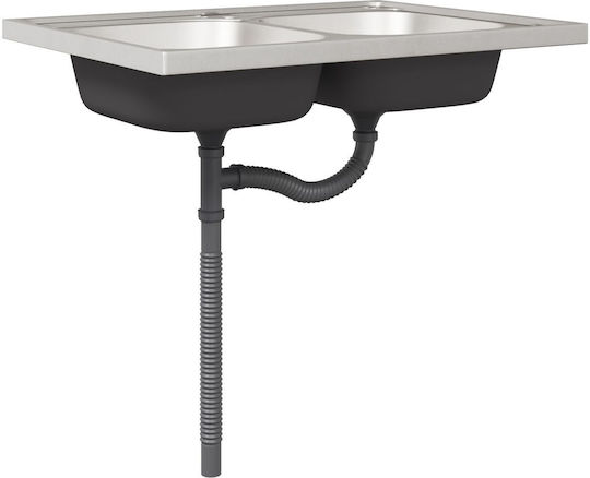 Kalmar Sink Cabinet Concrete Grey 305.5x46x207cm