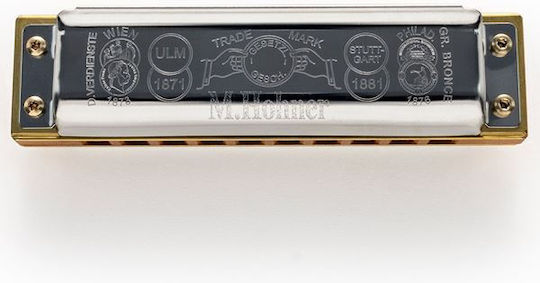 Hohner Harmonica Marine Band Deluxe Key of A (La) Major