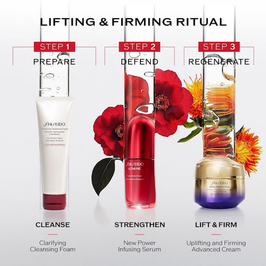 Shiseido Ultimune Power Infusing Anti-Aging Serum Gesicht für Strahlkraft & Aufhellung 120ml