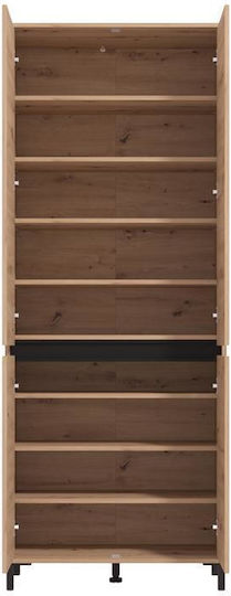 Ξύλινη Παπουτσοθήκη 80x40x205cm