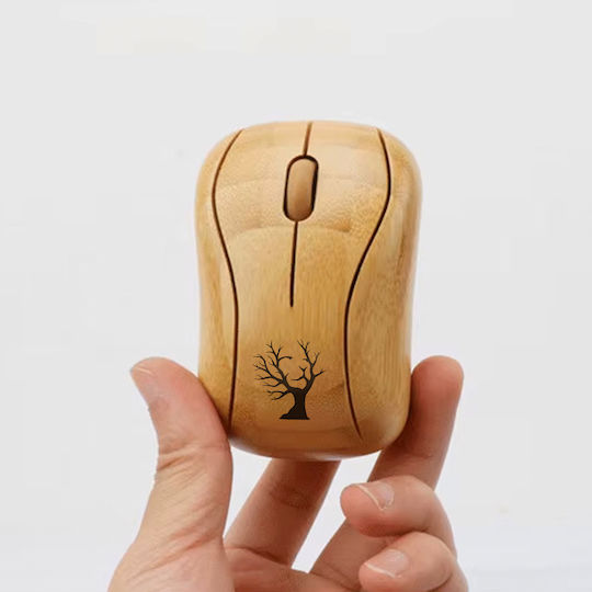 Skymnos Skymnos Wireless Ergonomic Mouse Bamboo