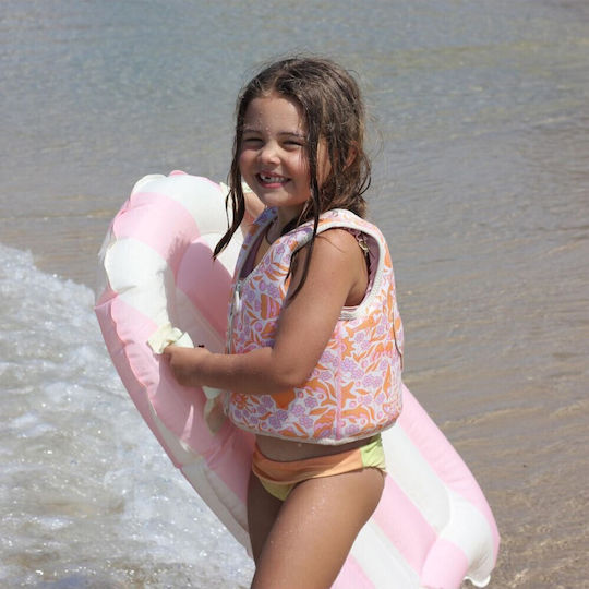 Vestă de Înot pentru Copii Sunnylife Ocean Magic Roz 3-6 Ani