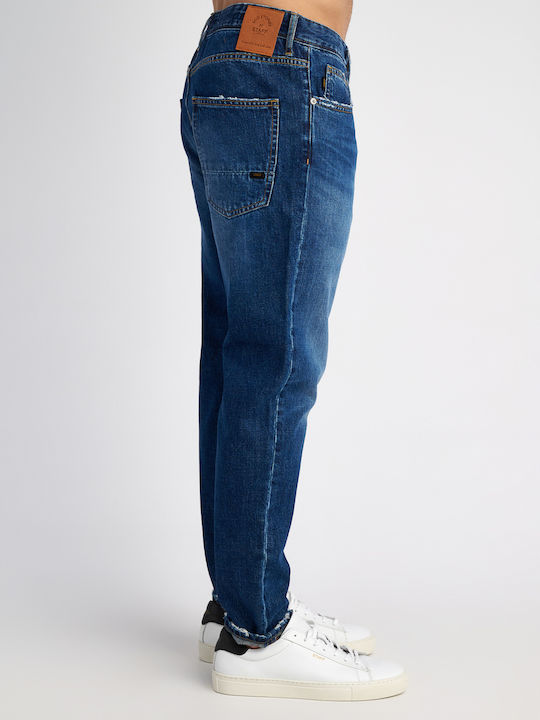 Typos Pantaloni Jeans pentru Bărbați Albastru