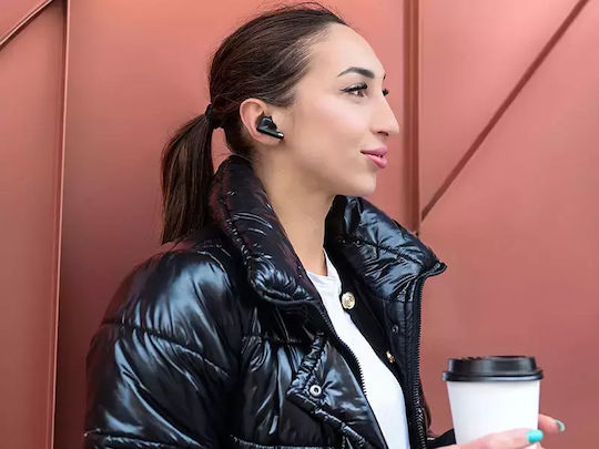 Tracer T10 In ear Bluetooth хендсфри Слушалки с Кутийка за Зареждане Черен