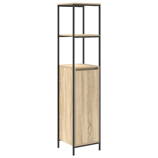 vidaXL Blat cu Lavoar Walnut