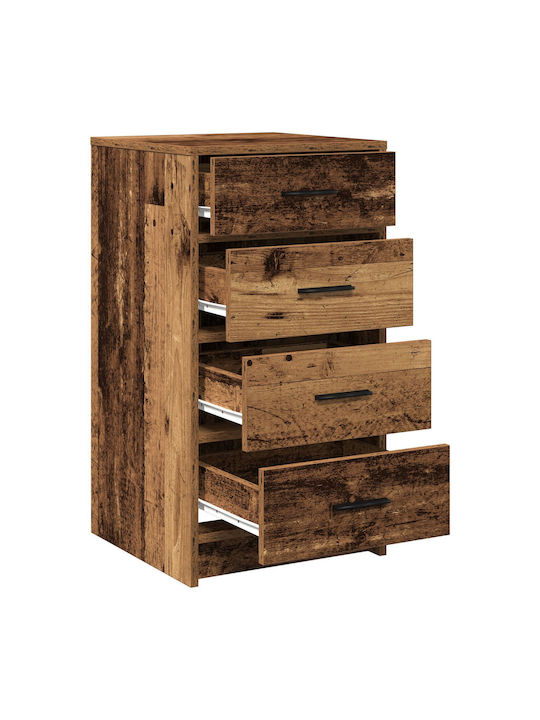 Office Storage Solid Wood Drawer Natural L40xW41xH75cm