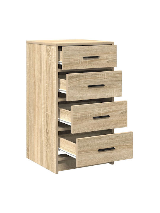 Office Storage Chipboard Drawer Sonoma L40xW41xH75cm