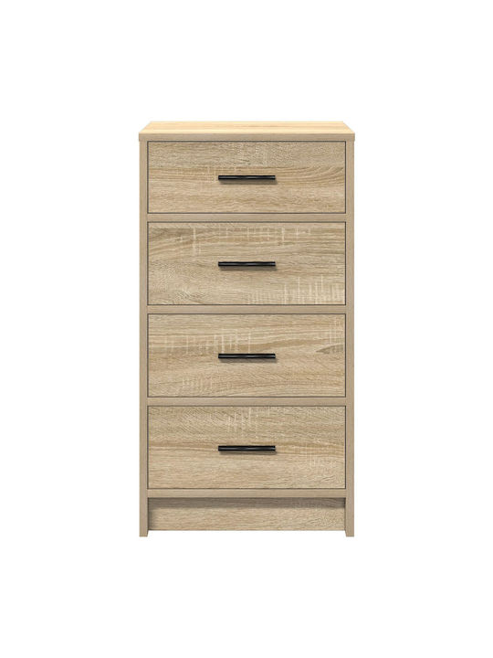 Office Storage Chipboard Drawer Sonoma L40xW41xH75cm