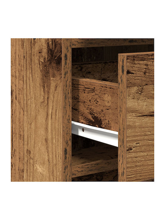 Office Storage Solid Wood Drawer Natural L40xW41xH75cm