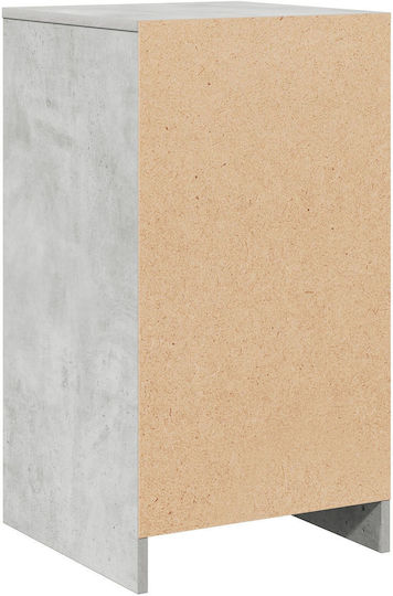 Büroaufbewahrungsschublade aus Holz Graue 40x41x75cm