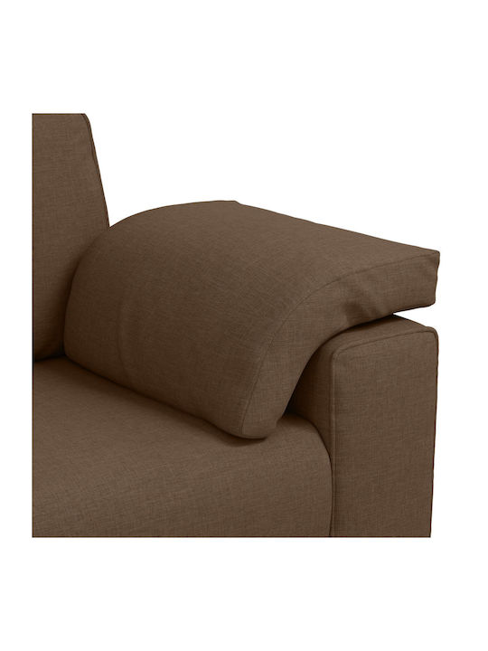 Living Room Furniture Set 3-Seater & 2-Seater Brown
