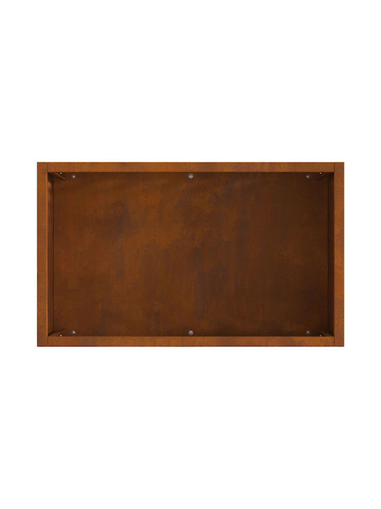 vidaXL Firepit Brown 50x30x40cm