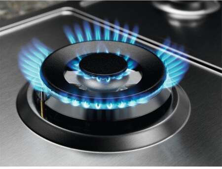 Electrolux Gas Cooktop Autonomous 60x51εκ. Silver