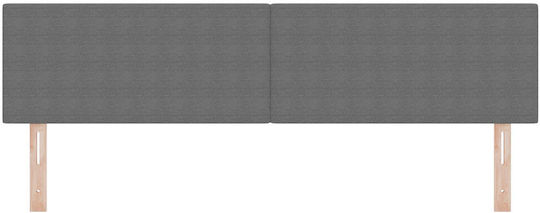 vidaXL Wooden Bed Headboard Open Gray 180x88cm