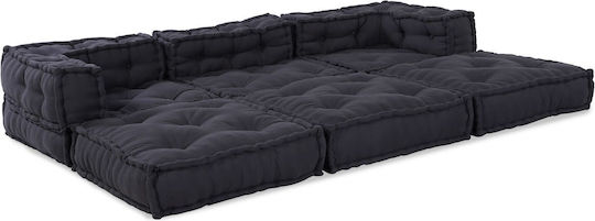 vidaXL Pernă De Canapea De Grădină Cu Spătar Antracit 3 Buc 70x70cm (Diverse Culori)