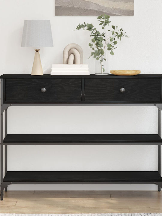 Consolă Black Oak L100xL25xH75buc