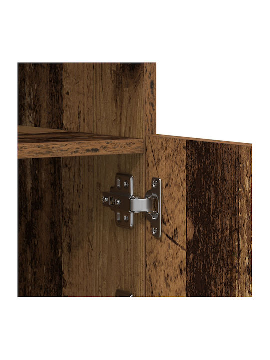 Cabinet Storage Solid Wood L60xW37xH67cm