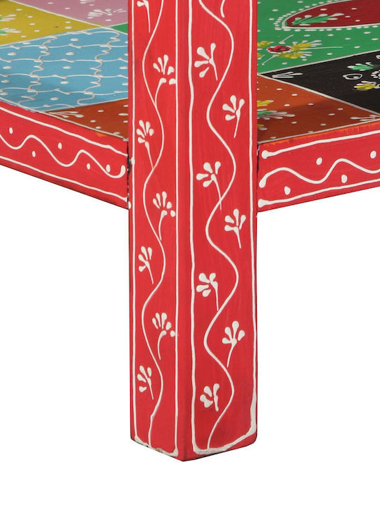 Solid Wood Console Table Colorful L100xW30xH75cm