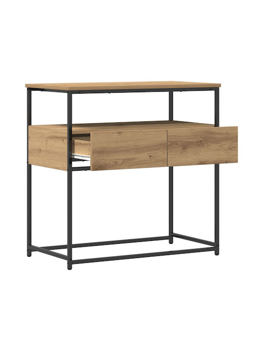 Consolă Artisan Oak L75xL40xH75buc