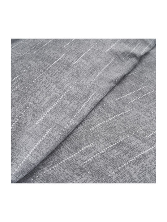 Charalambidis Textiles Duvet Cover Single 160x240 Dots Grey