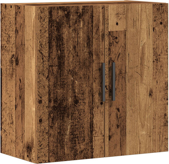 Wall Living Room Cabinet made of Particle Board Old Wood 60x31.5x60cm