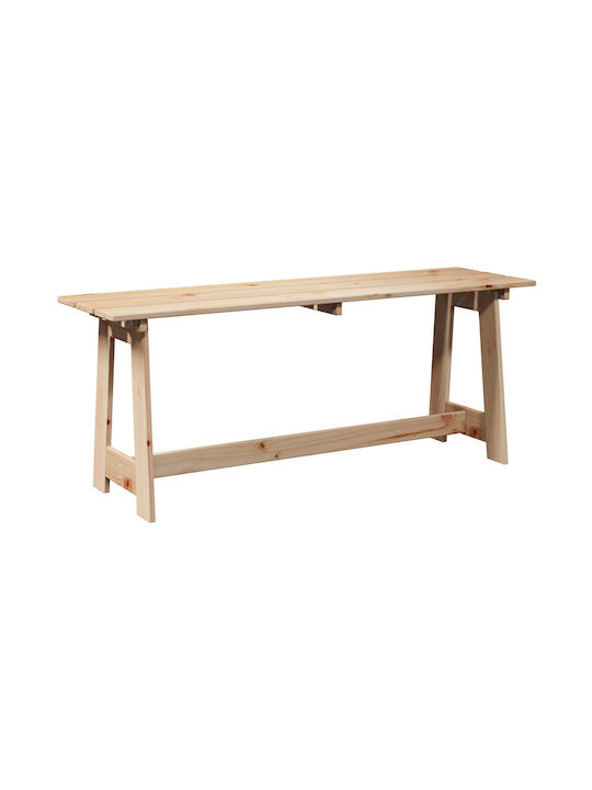 Bench Outdoor Wooden 119x35x47cm