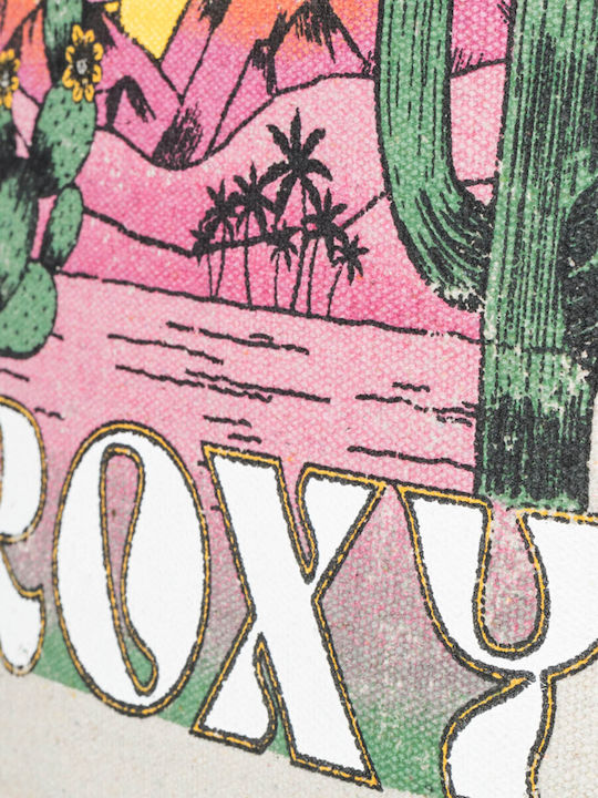 Roxy Drink Wave Текстилна Плажна Чанта Бежова