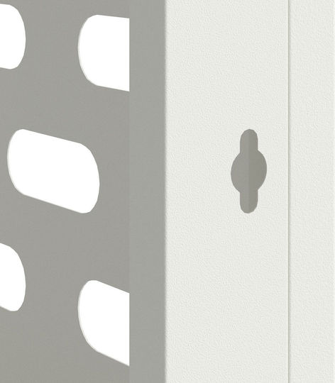 Air Conditioner Cover White 90x40x60 Steel