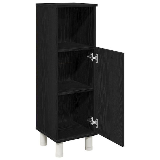 vidaXL Cabinet de baie L30xA30xÎ95cm Stejar