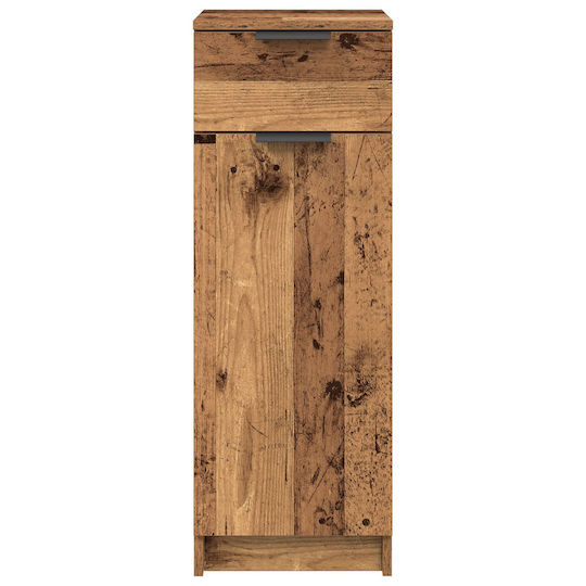 vidaXL Bathroom Cabinet L32xW34xH90cm Brown