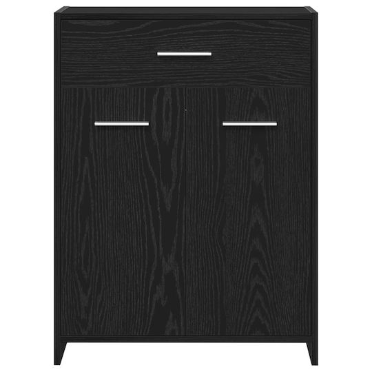 vidaXL Ντουλάπι Μπάνιου 60x33x80cm Δρυς