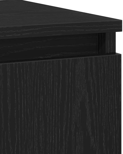 Comoda pentru Dormitor Μαύρο Δρυός 60x35x70buc
