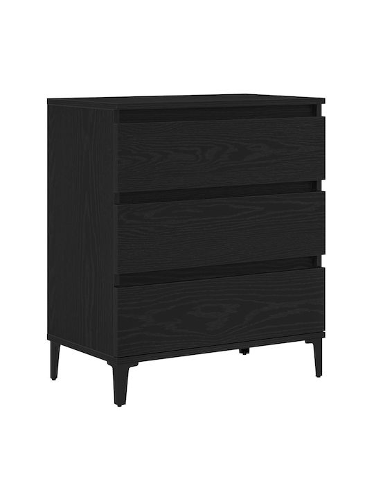 Συρταριέρα Креватокамарас Дървена Black Oak 60x35x70бр