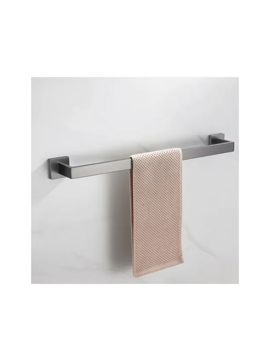 Naron Schiene Badezimmer Einzel Wandmontage Schrauben ​57x57cm Inox Gray