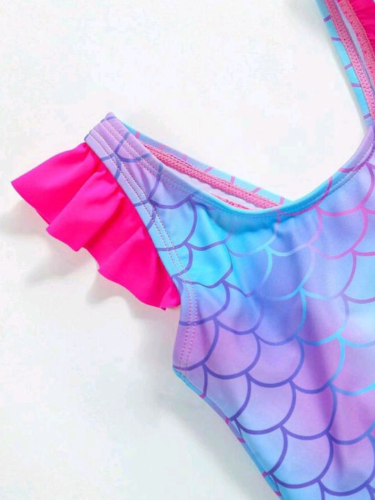 Tatu Moyo Kids Swimwear One-Piece Pink, Purple, Turquoise, Fuchsia