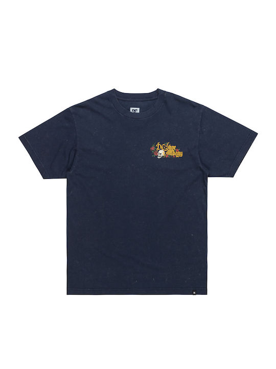 Standoff T-shirt Dress Blues