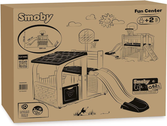 Smoby Playground Set with Climbing Surface Multicolour