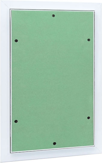 Vidaxl Aluminum Access Panel Plaster 300x400 mm Green