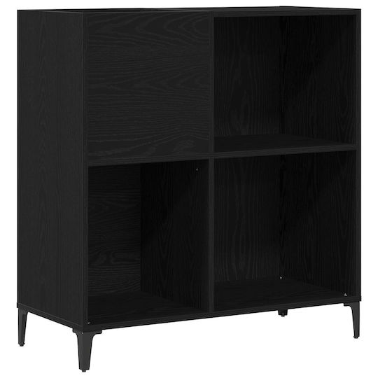 vidaXL Hi-Fi Furniture Black 38x84.5x89cm
