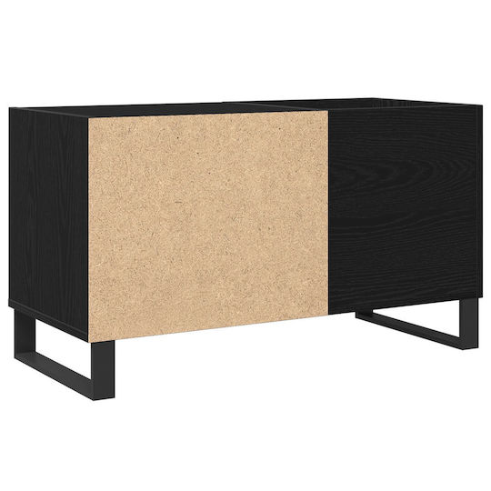 vidaXL Hi-Fi Furniture Black 38x84.5x48cm