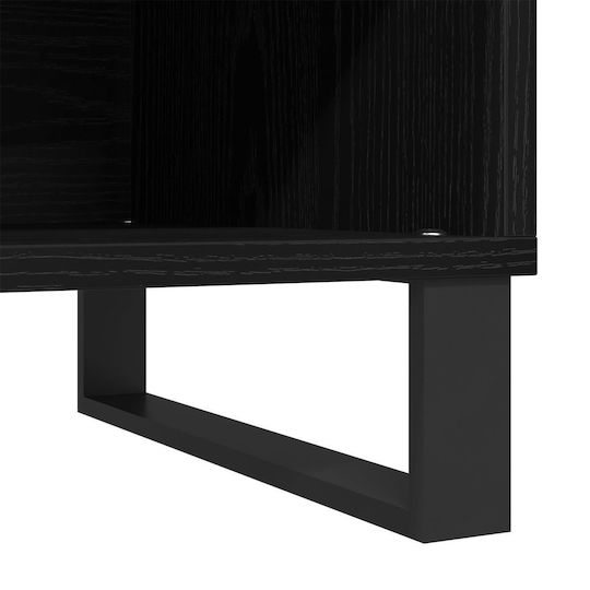 vidaXL Hi-Fi Furniture Black 38x84.5x48cm