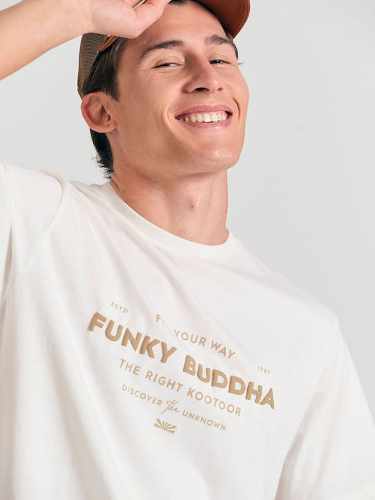 T-shirt Εκρου