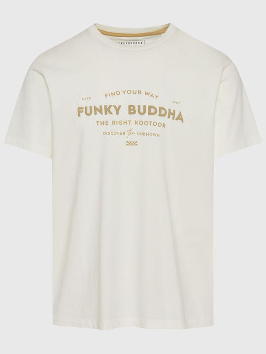 T-shirt Εκρου